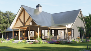 A8017-A Ruby Retreat Modern Farmhouse 3 Beds, 3 Baths, 1 Half Bath Exterior 7