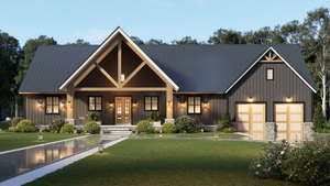 A8017-A Ruby Retreat Modern Farmhouse 3 Beds, 3 Baths, 1 Half Bath Exterior 5