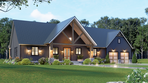 A8017-A Ruby Retreat Modern Farmhouse 3 Beds, 3 Baths, 1 Half Bath Exterior 3
