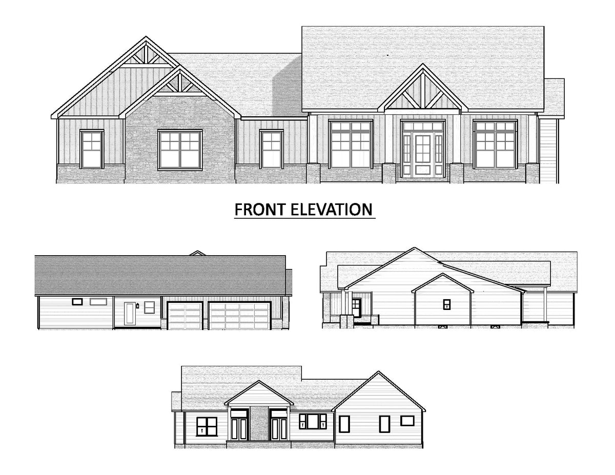 Spacious Ranch Home with Porches, Basement, and 3-Car Garage