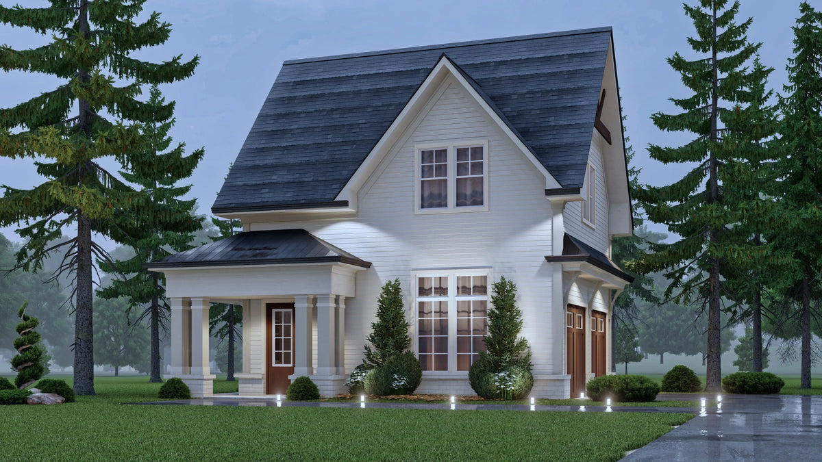 Lily Garage Plan - Archival Designs House Plans