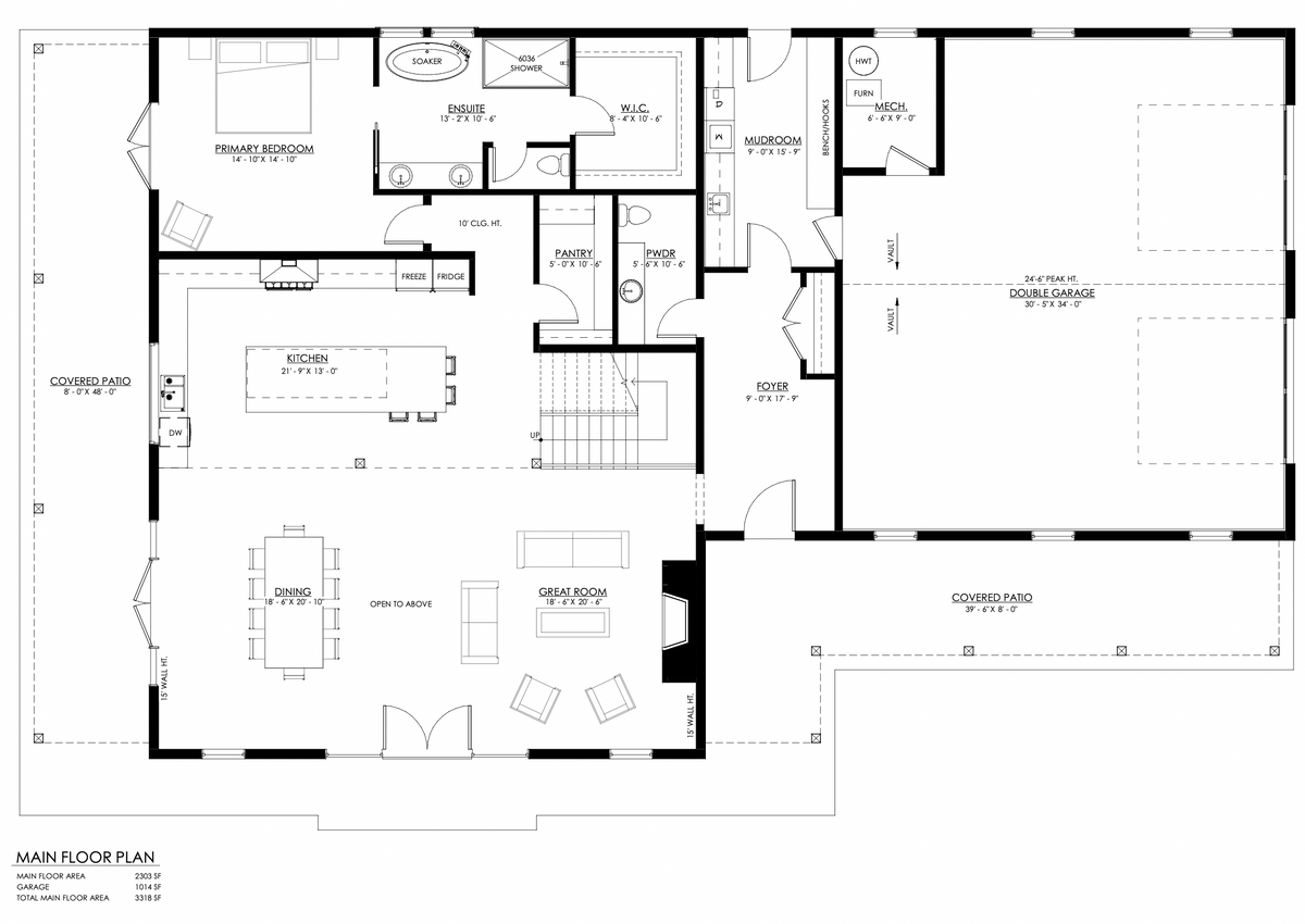 Adelaide Main Floor Plan