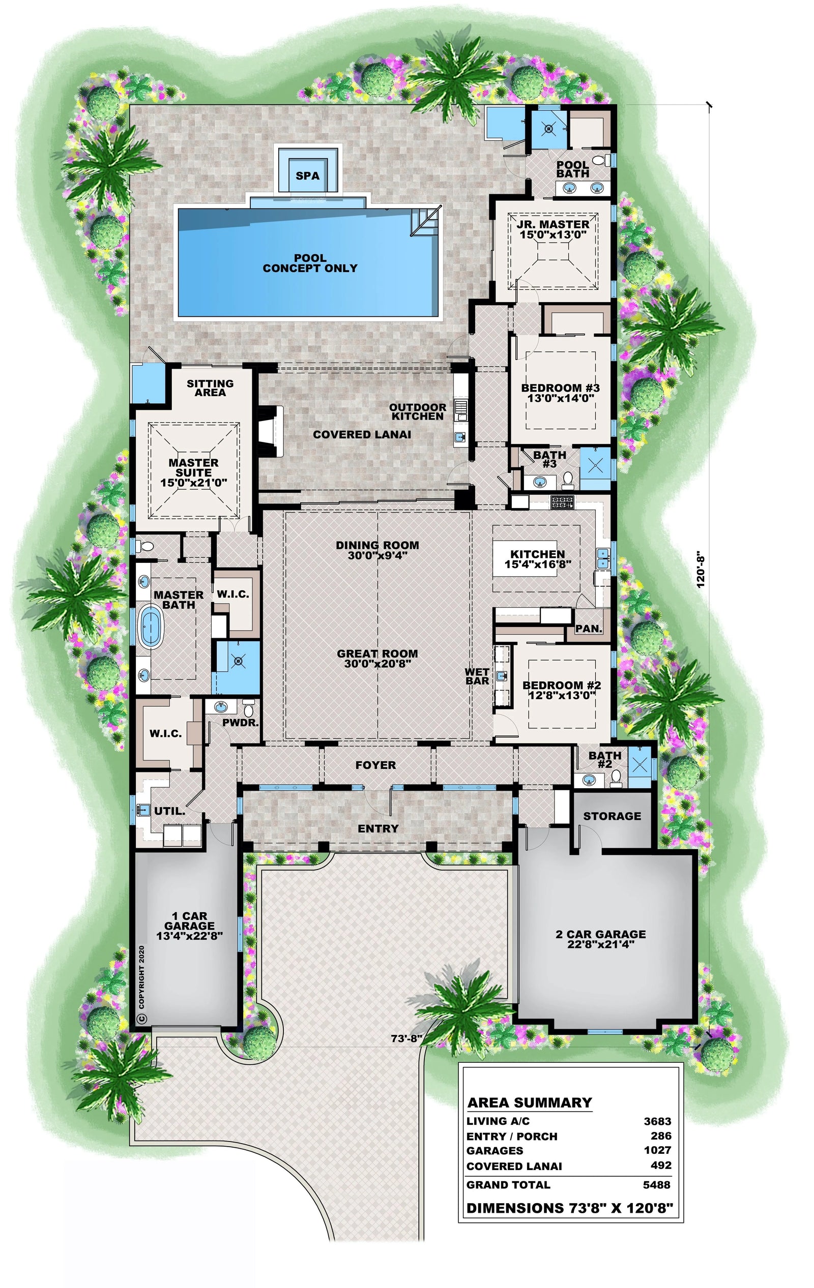 Adriatic House Plan - Archival Designs House Plans