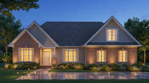 A8245-A Traditional House, 3 Bedrooms, 2 Bathrooms | Alan House Plan Exterior-2