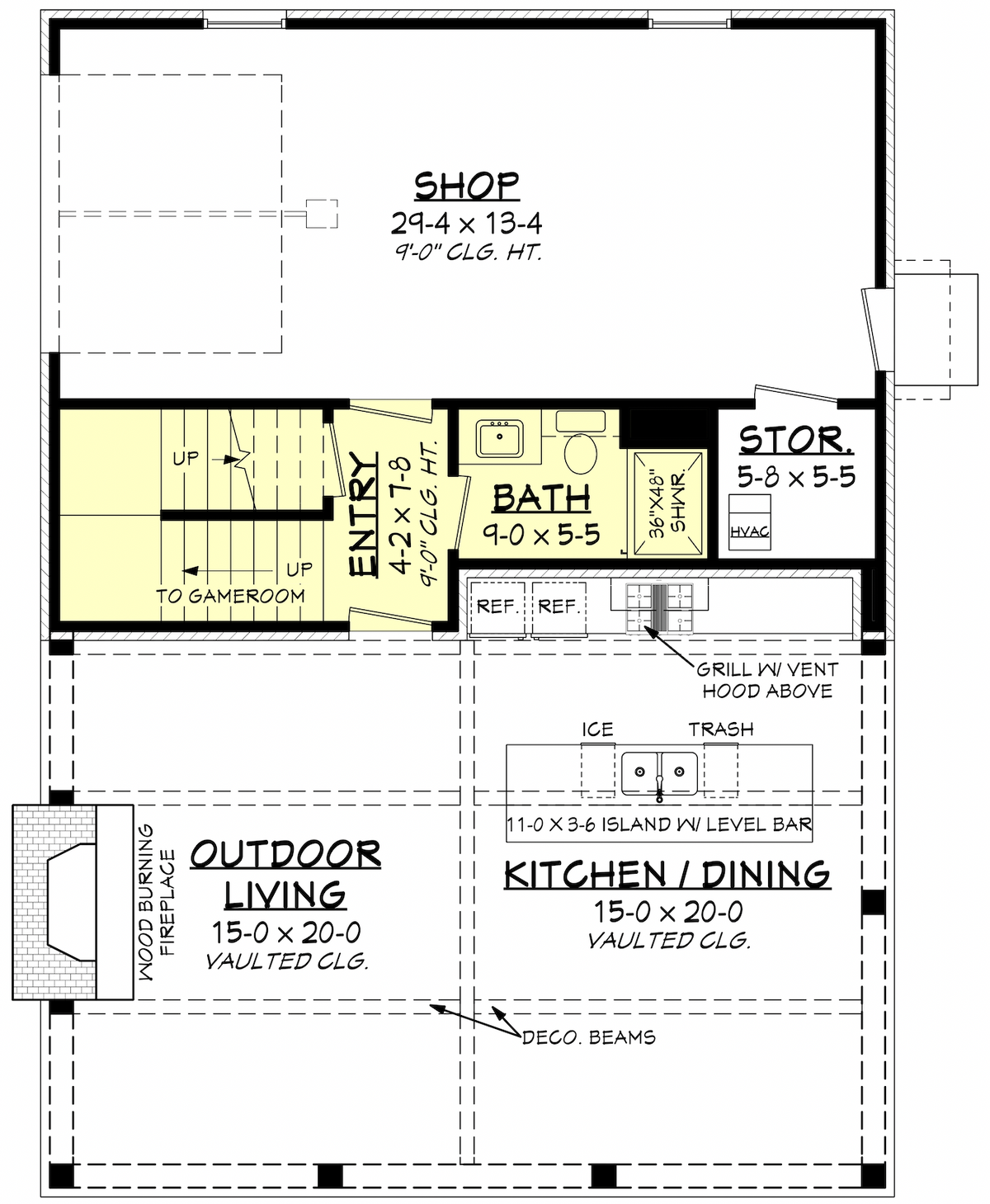 Albany Main Floor Plan