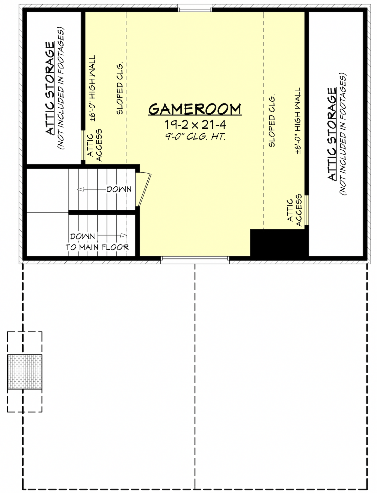 Albany Second Floor Plan