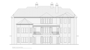 A010-A Alexandra House Rear Elevation