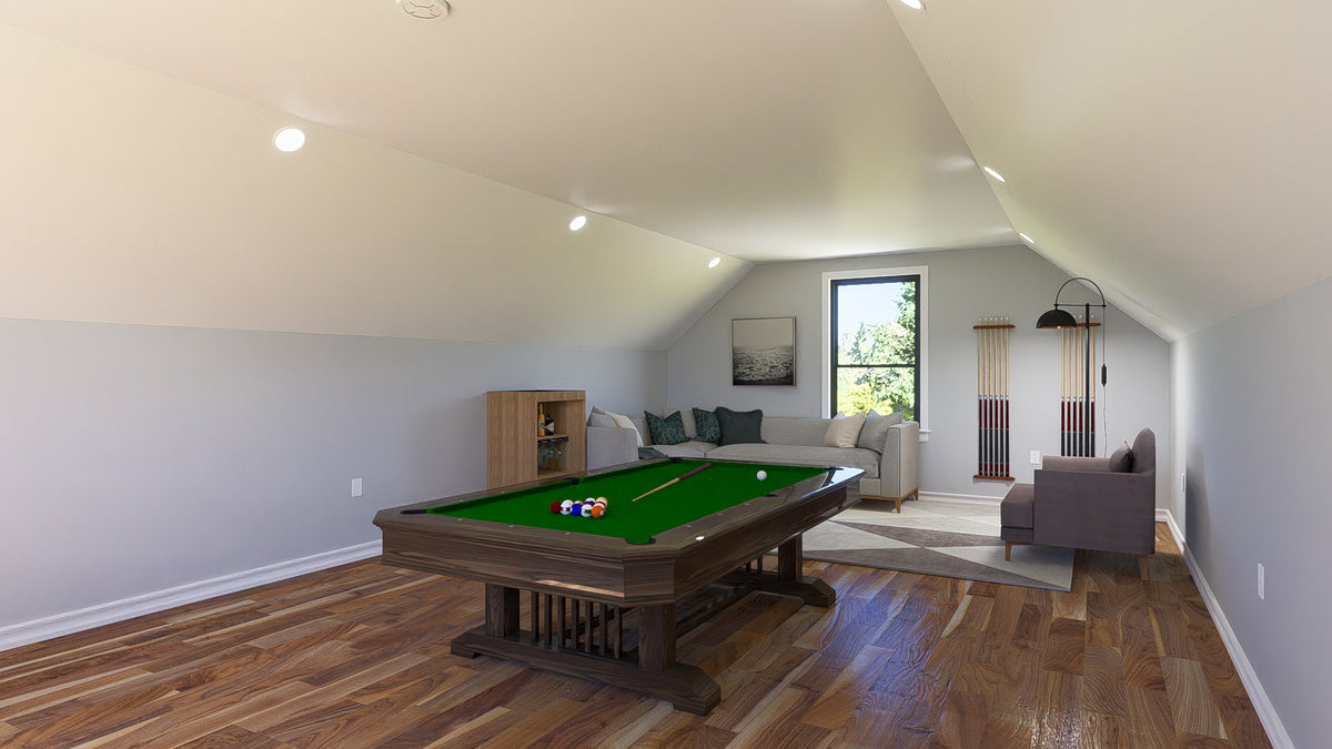 Detached 2-Car Garage with Bonus Room Loft – 464 Sq Ft