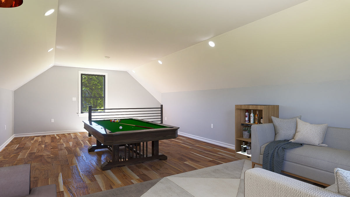 Detached 2-Car Garage with Bonus Room Loft – 464 Sq Ft