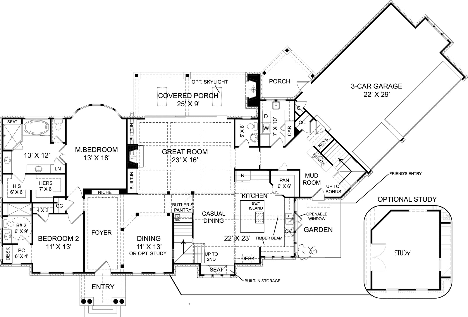 Amara House Plan - Archival Designs House Plans