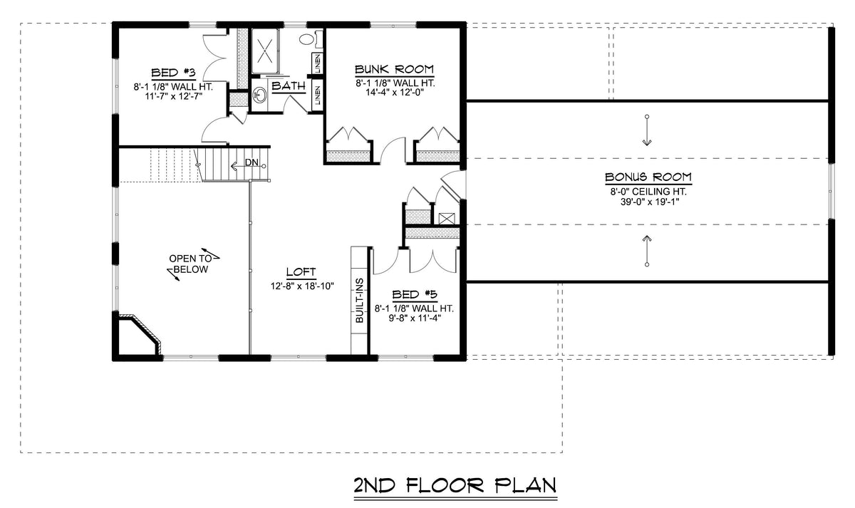 Ascot Second Floor Plan