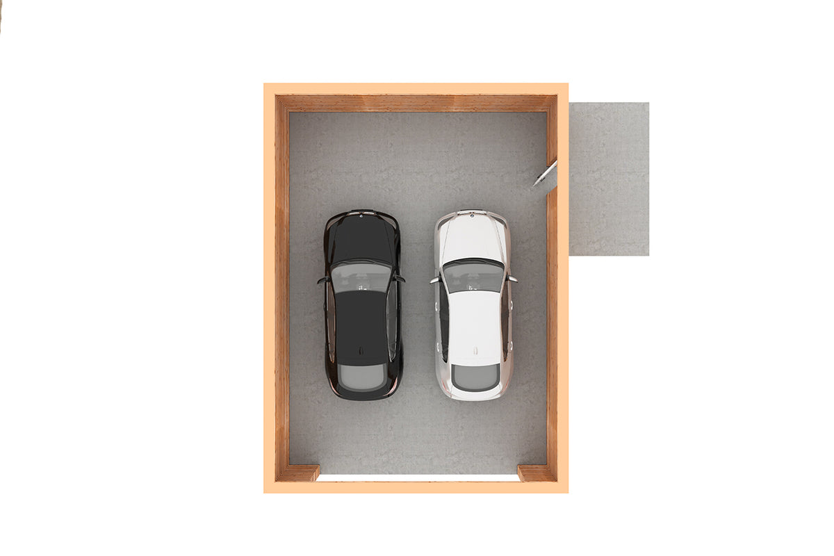 Rustic 3-Bedroom Log Home with Loft and Detached Garage