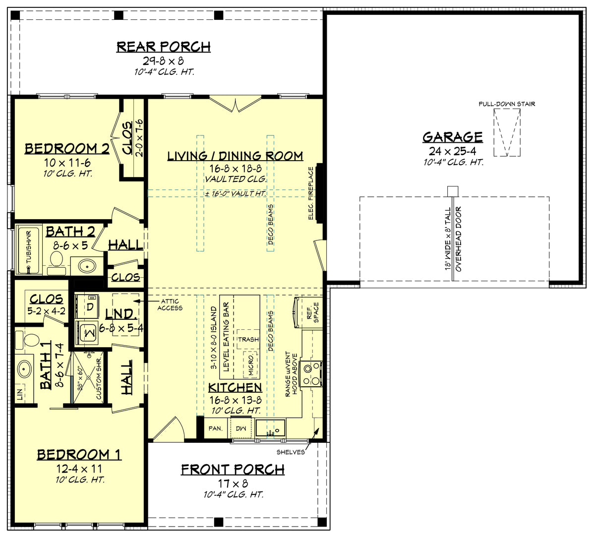 Autumn Chase Lane Main Floor Plan