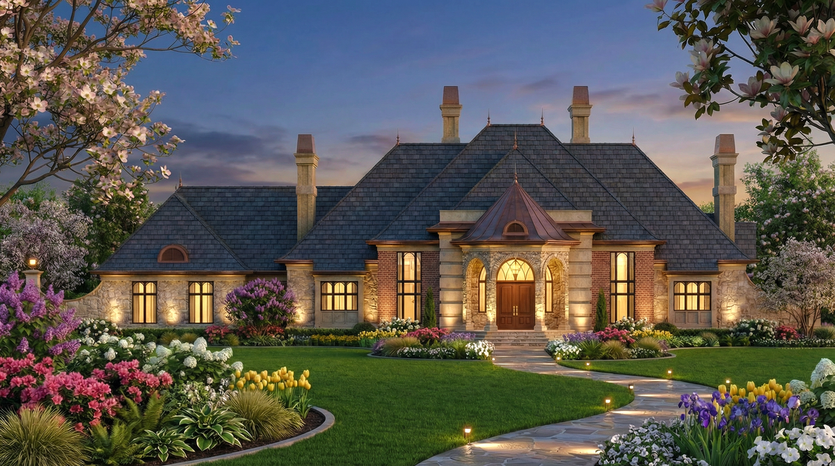 Elegant 5,085 sq ft home: luxury meets modern functionality