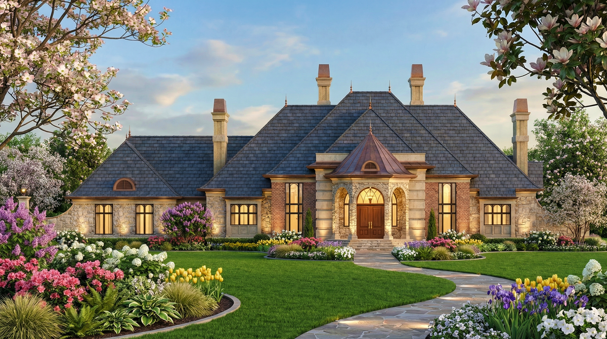 Elegant 5,085 sq ft home: luxury meets modern functionality