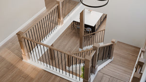 AJ7722-A Modern Farmhouse Stairs, 4 Bedrooms, 4 Bathrooms | Plan 1062 