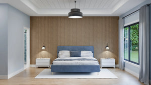 AJ7641-A Modern Transitional House Master Bedroom, 3 Bedrooms, 2 Bathrooms | Plan VD1065 