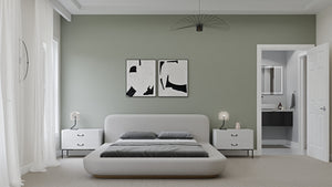 AJ7704-A Modern Farmhouse Master Bedroom, 3 Bedrooms, 2 Bathrooms | Plan 1051 
