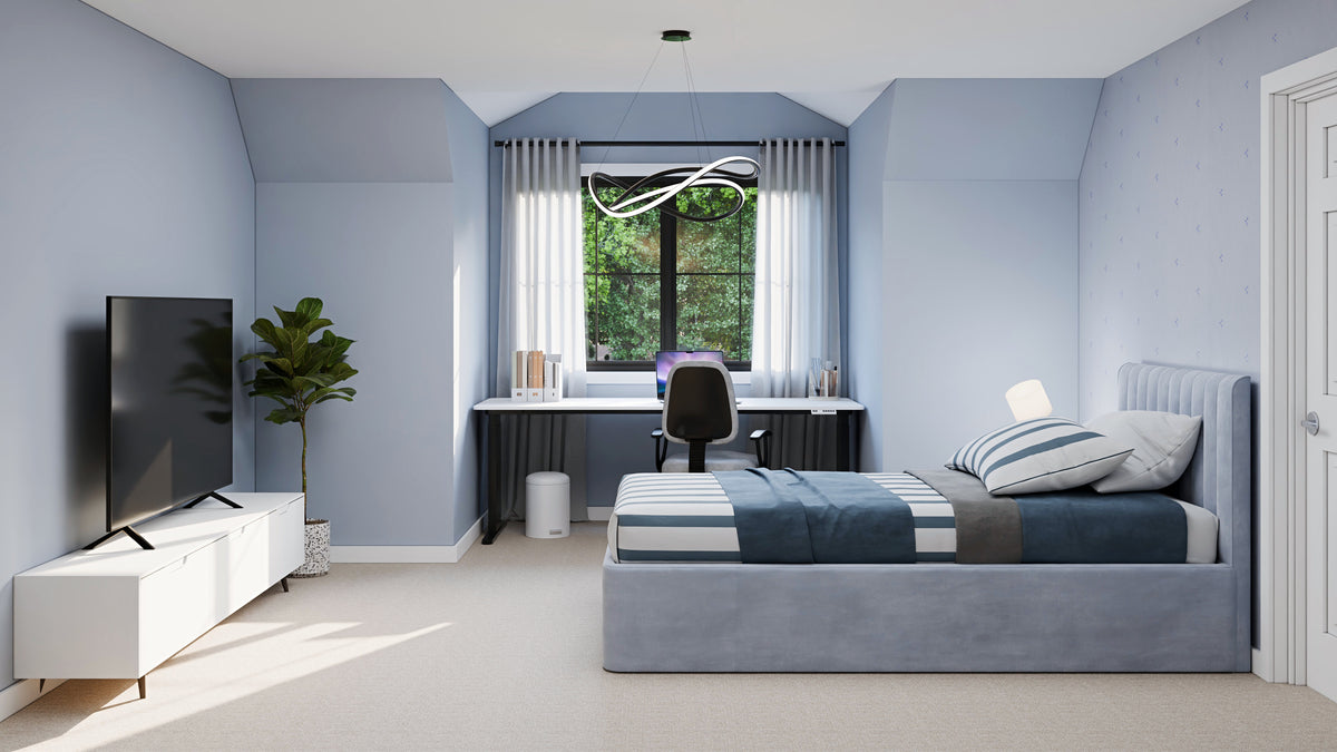 AJ7856-A Craftsman House Bedroom 3, 3 to 4 Bedrooms, 2.5 Bathrooms | Plan VD1067
