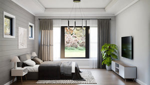 AJ7722-A Modern Farmhouse Master Bedroom, 4 Bedrooms, 4 Bathrooms | Plan 1062 