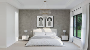 AJ8093-A Modern Farmhouse Master Bedroom, 3 Bedrooms, 2.5 Bathrooms | VD1069 House Plan 