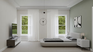 AJ7704-A Modern Farmhouse Master Bedroom, 3 Bedrooms, 2 Bathrooms | Plan 1051 
