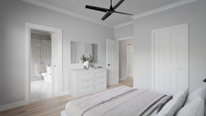 AJ7679-A Modern Farmhouse Bedroom, 4 Bedrooms, 3.5 Bathrooms | Plan 1011 