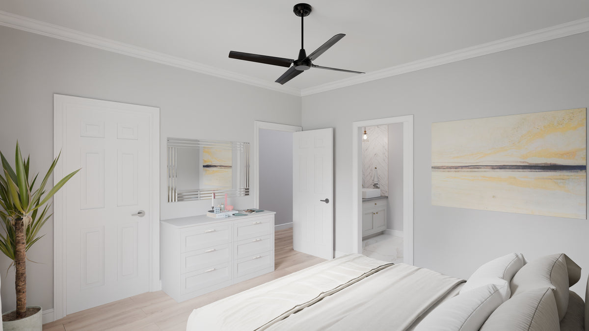 AJ7679-A Modern Farmhouse Bedroom, 4 Bedrooms, 3.5 Bathrooms | Plan 1011 