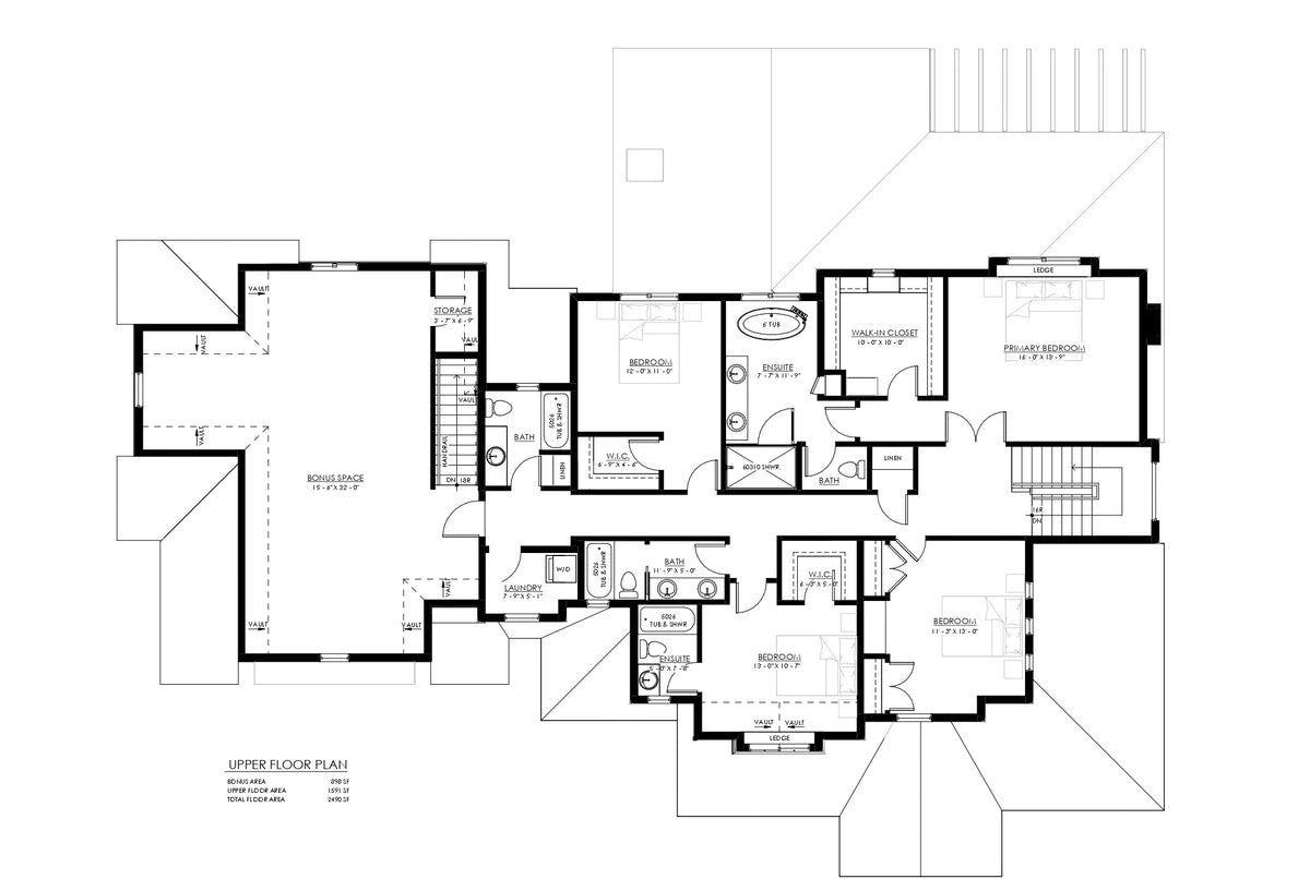 Upper Floor Plan