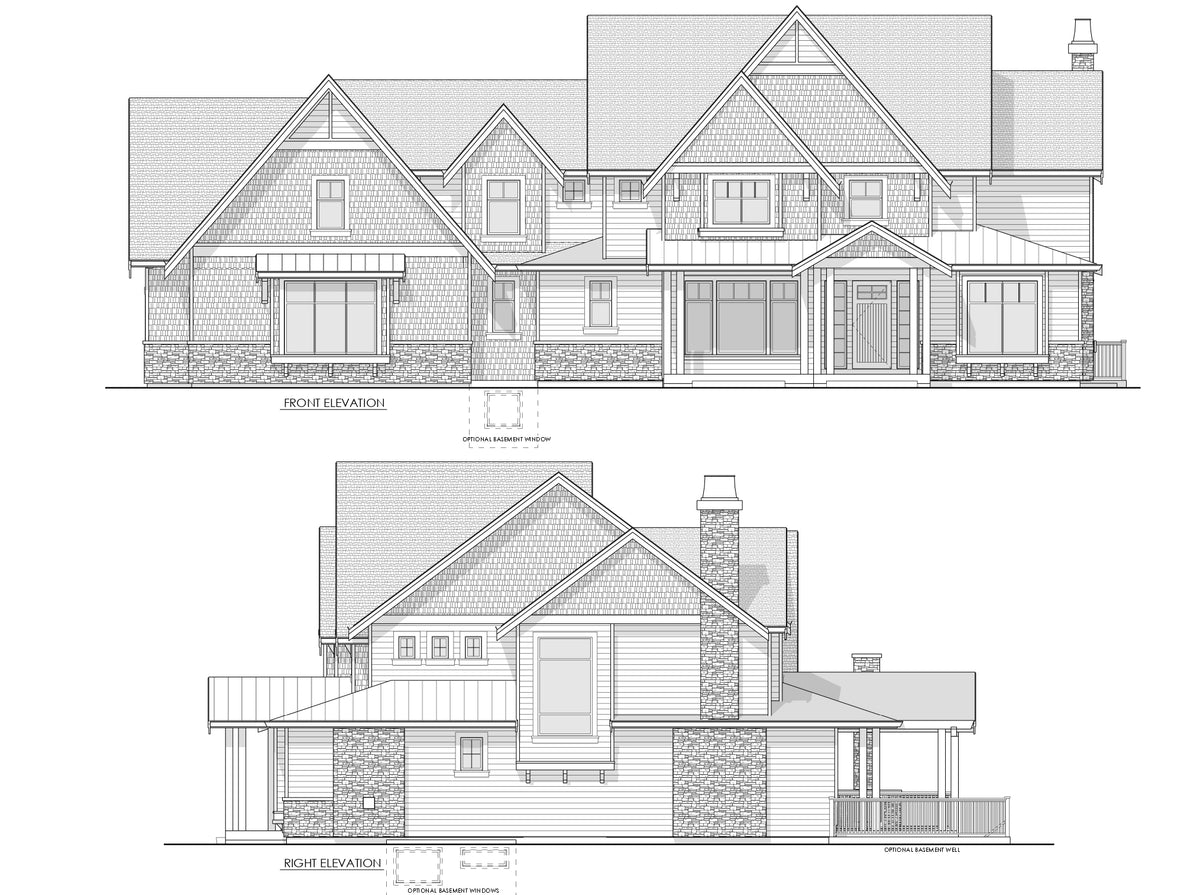 Craftsman Style Open Concept Home Plan