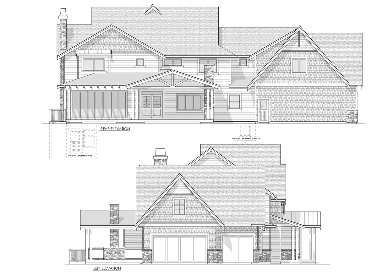 Craftsman Style Open Concept Home Plan