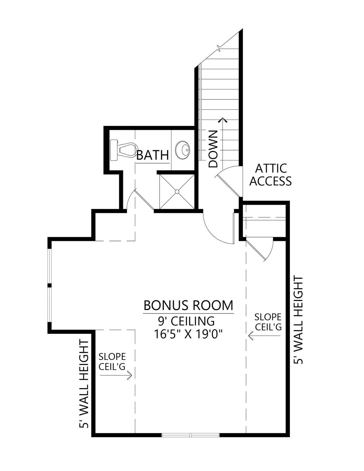 Turkey Creek Bonus Floor Plan