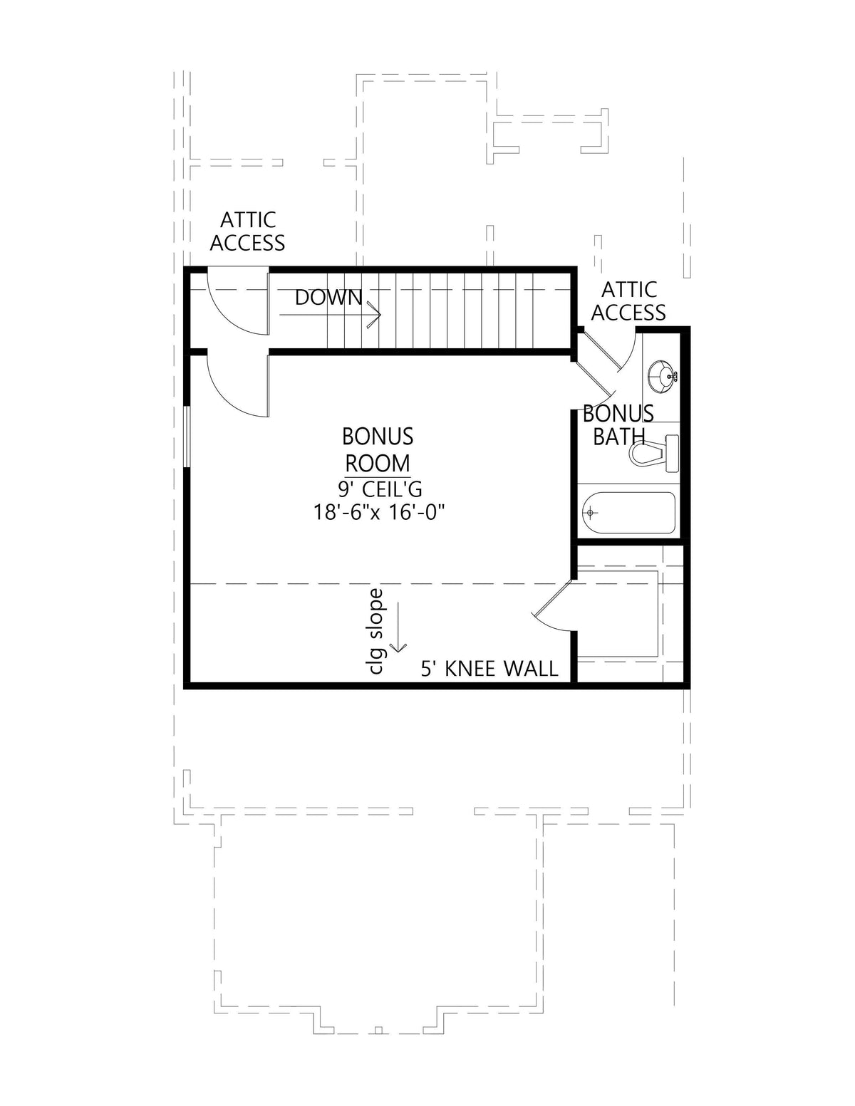 Hickory Ridge House Plan - Archival Designs House Plans, floor plan