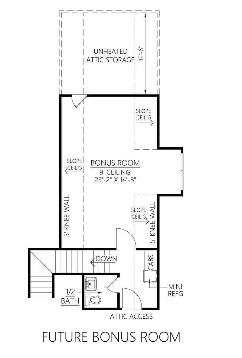 White Oak House Plan - Archival Designs House Plans, floor plan