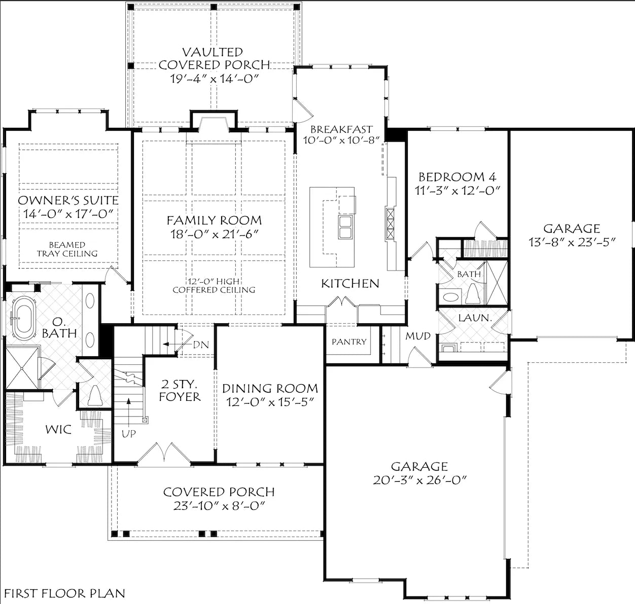 Becton Park House Plan - Archival Designs House Plans