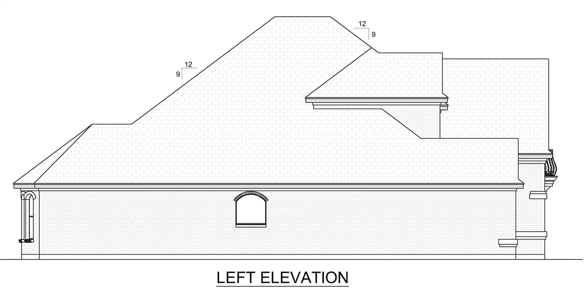 European Style 3,459 Sq Ft 4-Bedroom Home with Game Room and Elegant Layout