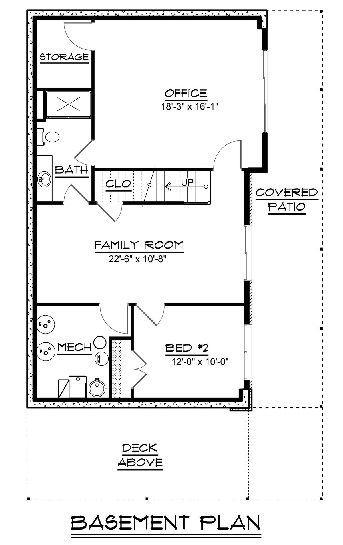 Mabelle Basement Floor Plan