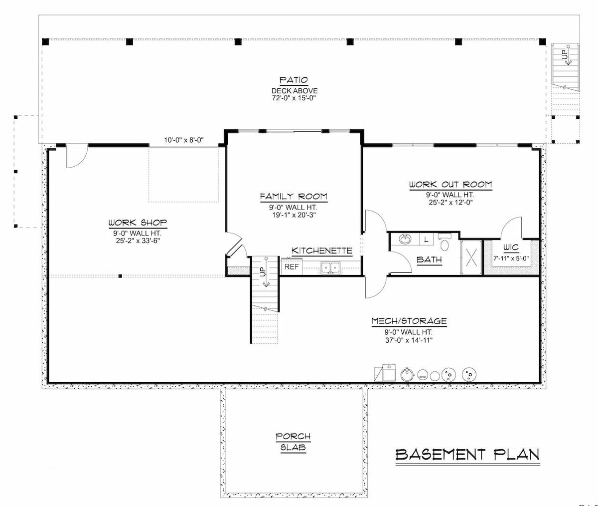 Phyllis House Basement Floor Plan