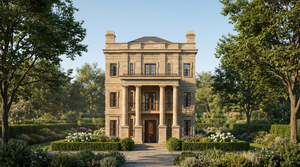 A050-A Balleroy House Exterior