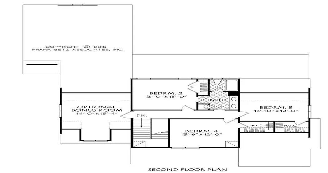 Barbourville - Archival Designs House Plans, floor plan