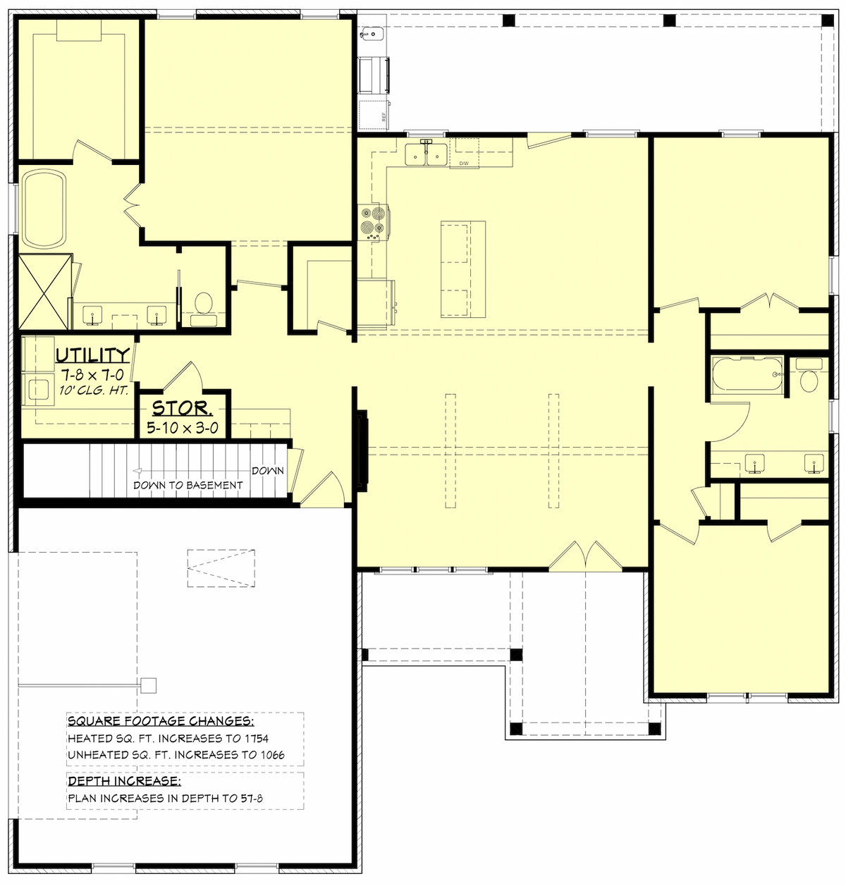 Barclay Basement Floor Plan