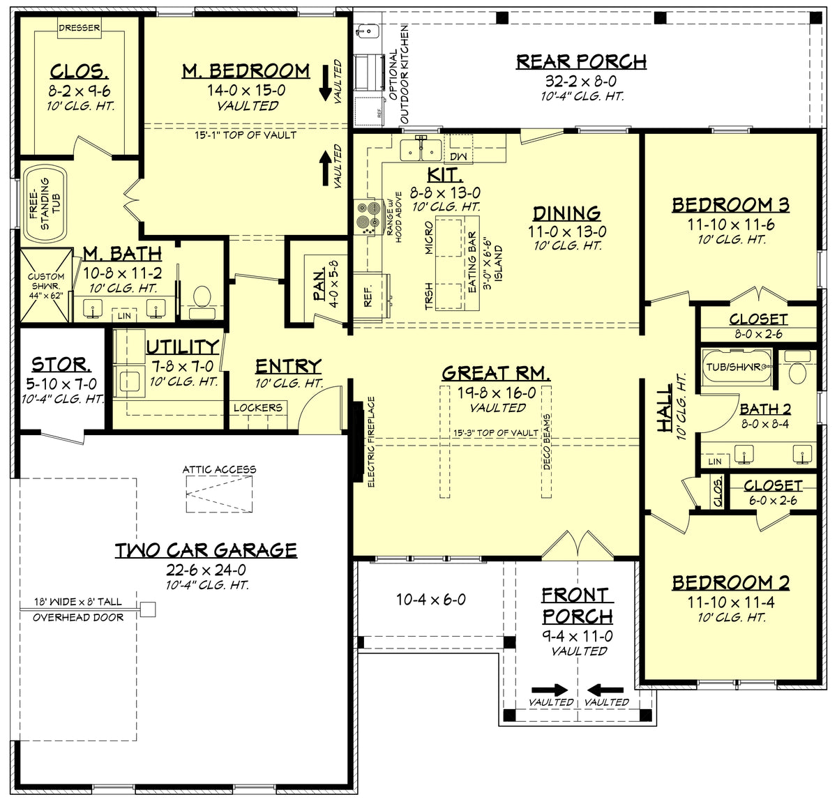 Barclay Main Floor Plan