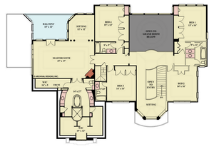 A057-A Barons Court House, Archival Design, Second Floor Plan