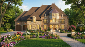 Luxurious 6-Bedroom Home with Grilling Terrace, Guest Suite, and Elegance