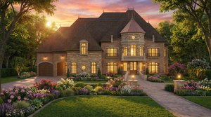 Luxurious 6-Bedroom Home with Grilling Terrace, Guest Suite, and Elegance
