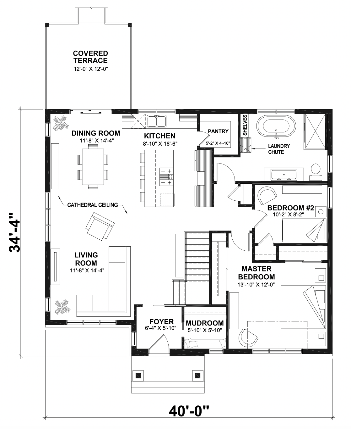 Barrington 4 Main Floor Plan