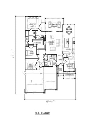 Bartlesville Archival Designs Floor Plan