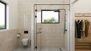 AJ8094-A Contemporary House Master Bath, 3 Bedrooms, 2.5 Bathrooms | VD 1070 House Plan 