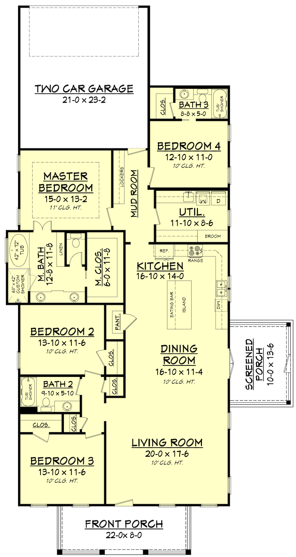 Bay Street Main Floor Plan