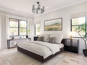 A8484-A Bluefern Valley Main Image Exterior 3beds, 3 baths modern farmhouse Plan Bedroom